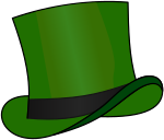 Top hat green